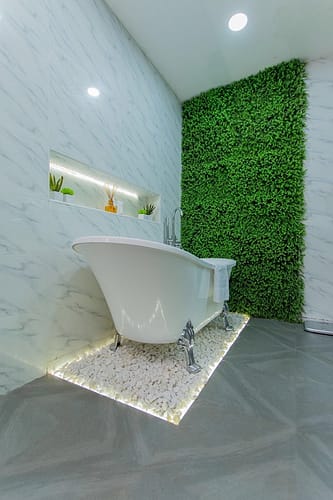 Bathroom renovation in lekki for Haven Homes
